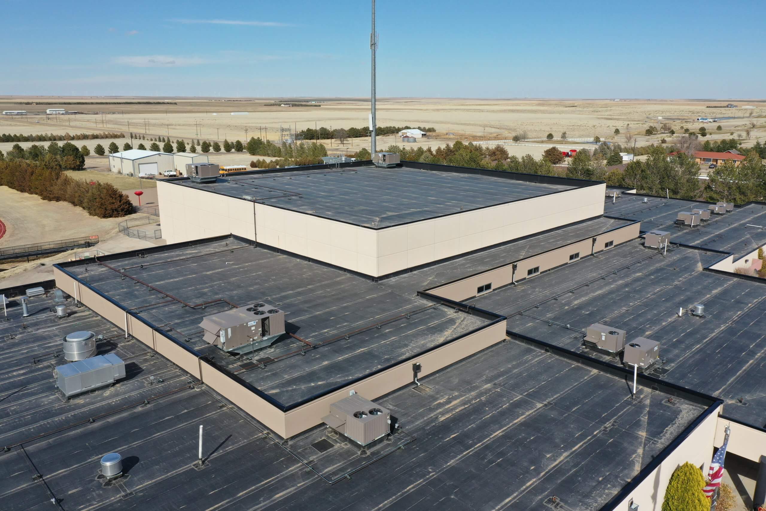 Project Highlight Cheyenne Wells School district Roof repair