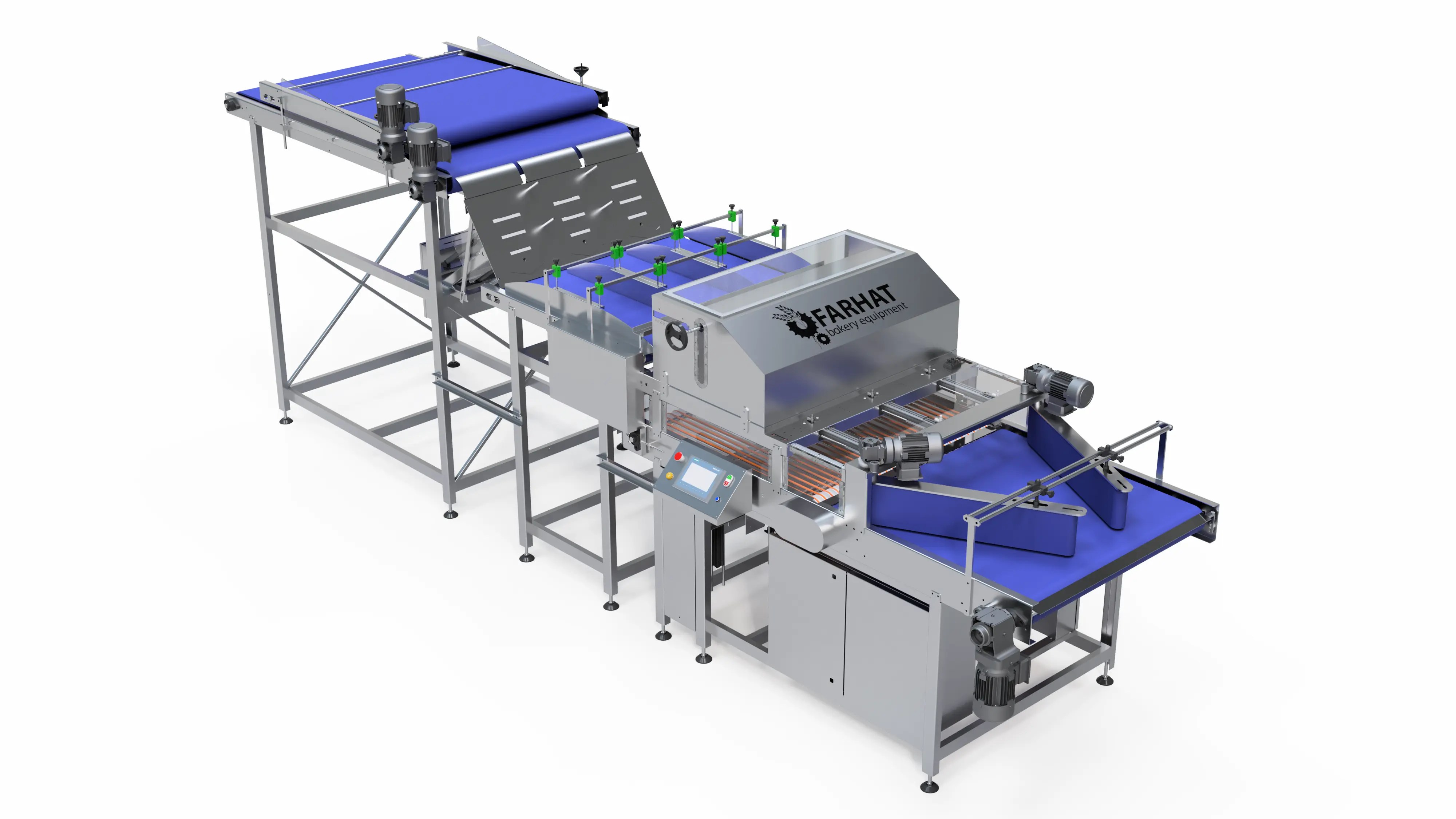 Pita & Lebanese Arabic Bread Counter Stacker Farhat Bakery Equipment