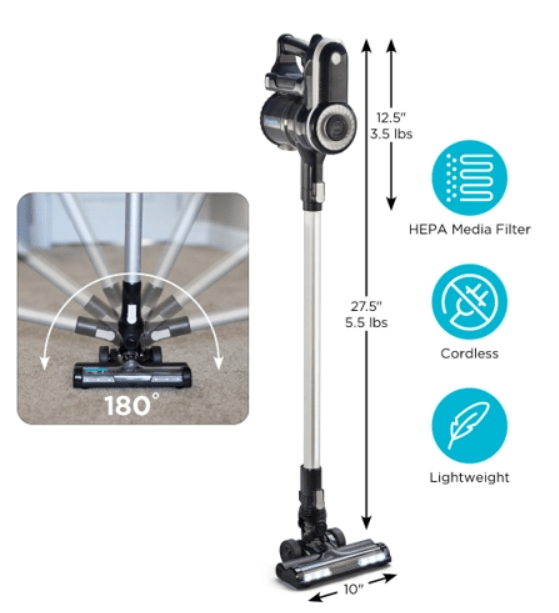 Simplicity S65D Deluxe Cordless Stick Vacuum Faribault Vacuum
