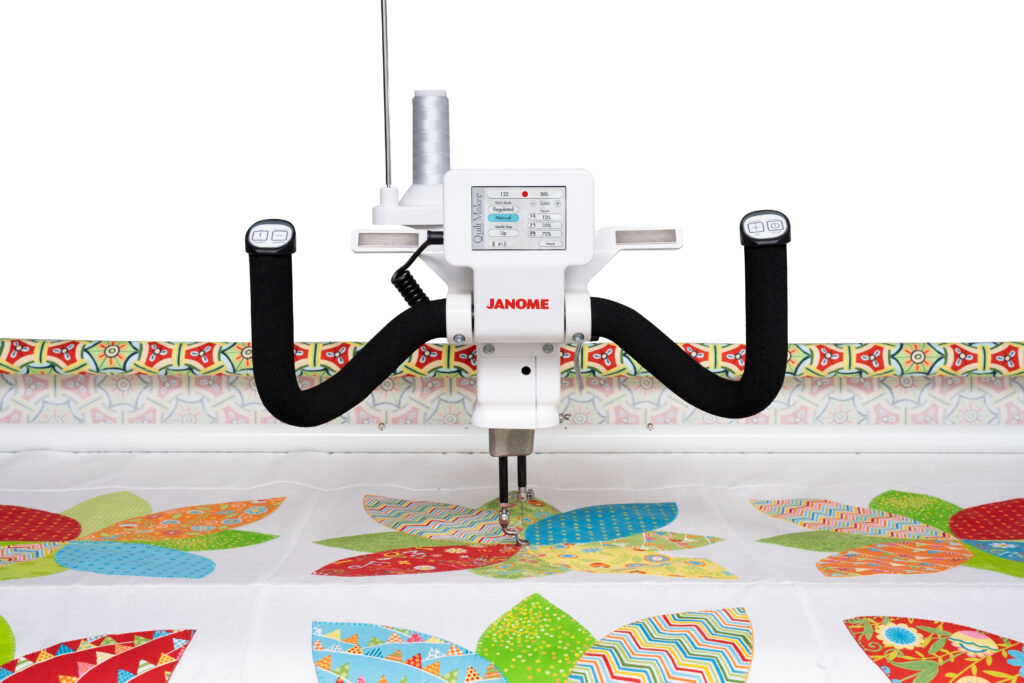 Janome Quilt Maker 18" Long Arm Quilting Machine Faribault Vacuum