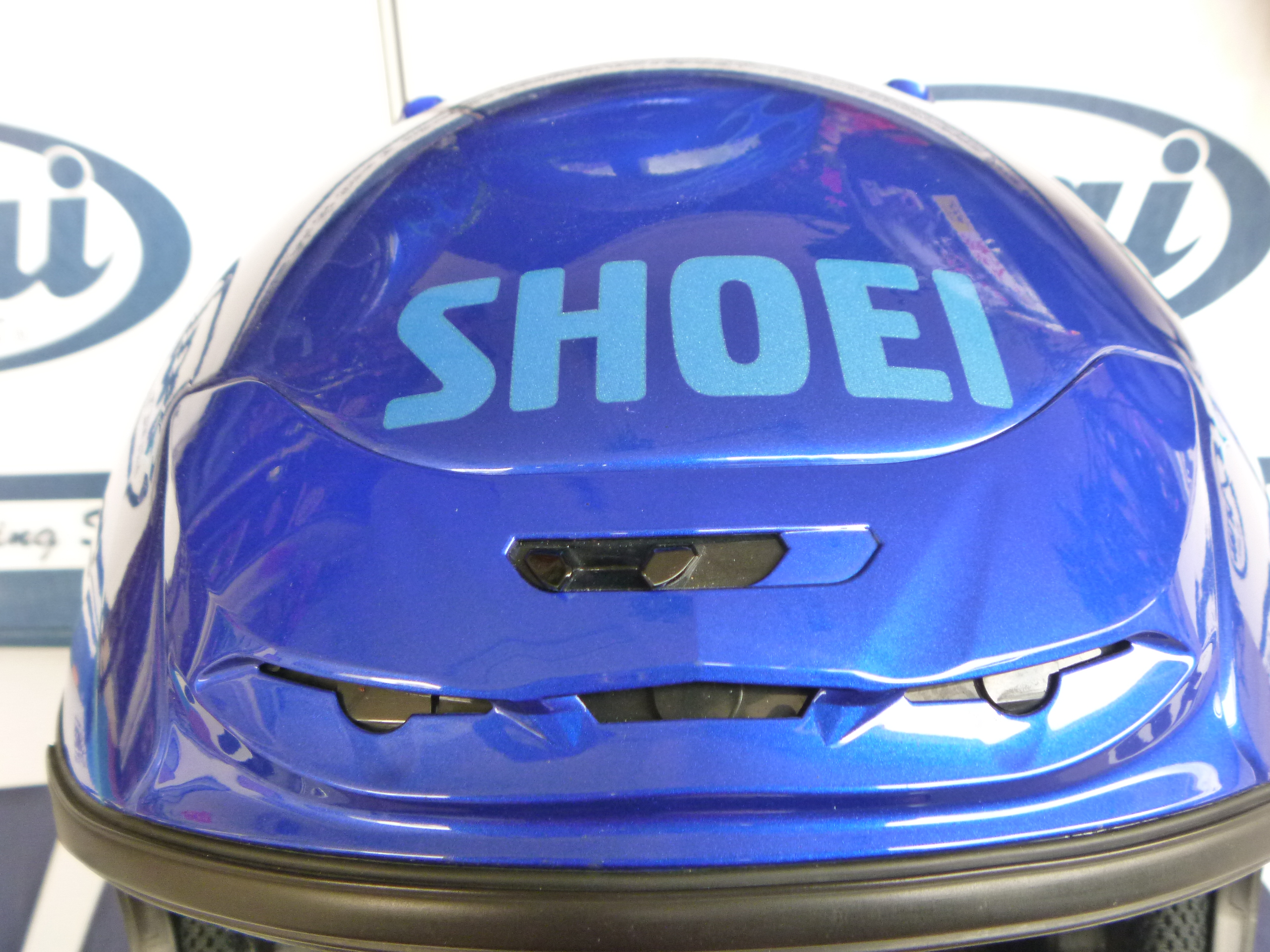 Shoei J Force 2 Jack Biru Size L 8.5/10 Faris Pitbrakes