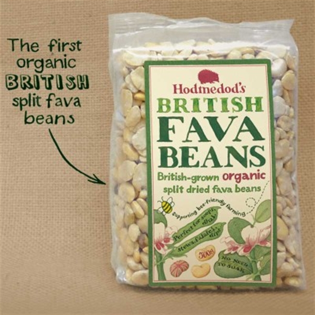 Split Dried Fava Beans (500g). Farm Direct