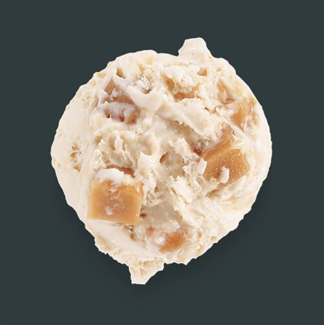 Toffee Fudge Ice Cream. Farm Direct