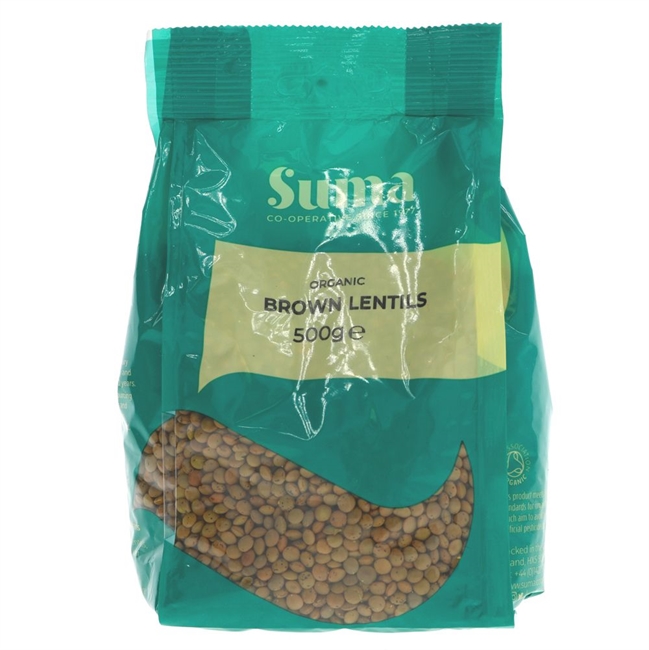 Brown Lentils. Farm Direct
