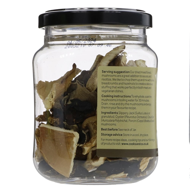 Dried Mixed Forest Mushrooms. Farm Direct