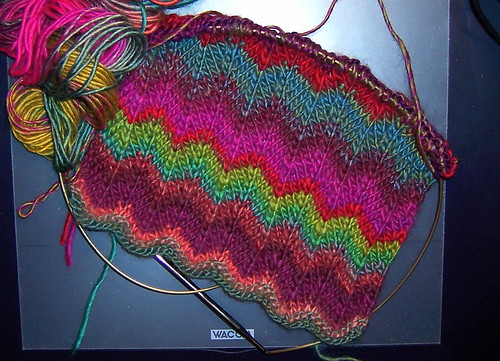 Anleitung für Zick Zack Muster [EDIT jetzt angestrickt] JunghansWolle Handarbeitsforum