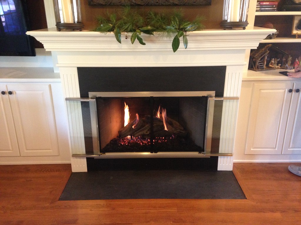 Chimney Doors & Adding Glass Fireplace Doors Is A Great Way To Bring