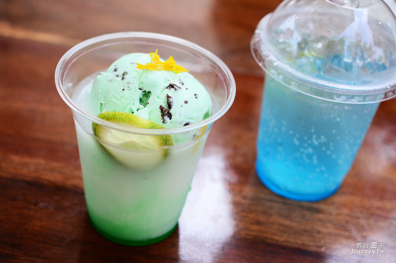 41|沁凉的冰淇淋搭配气泡水,喝起来就超消暑