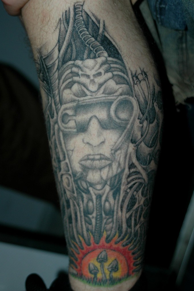 HR Geiger Tattoo A tattoo inspired by the work of HR Geige… Flickr