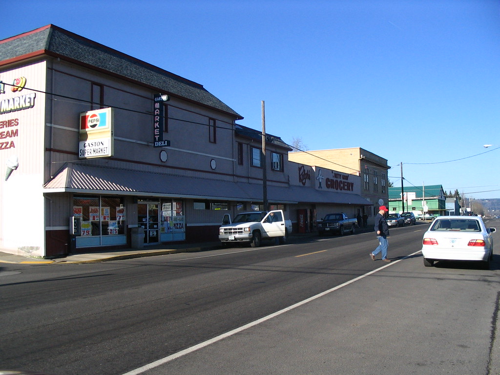 City of Gaston Map Oregon Mapcarta