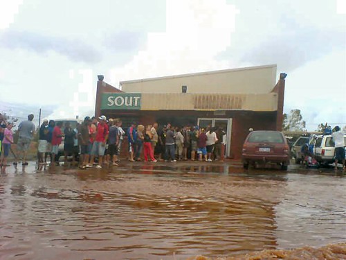 Port Hedland bottle shop following Cyclone Joey Caddick Flickr
