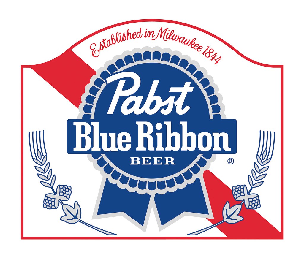 Pabst Blue Ribbon Beer Logo a photo on Flickriver