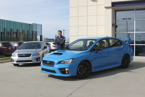 All We'll Drive: 2016 WRX STI Series.HyperBlue