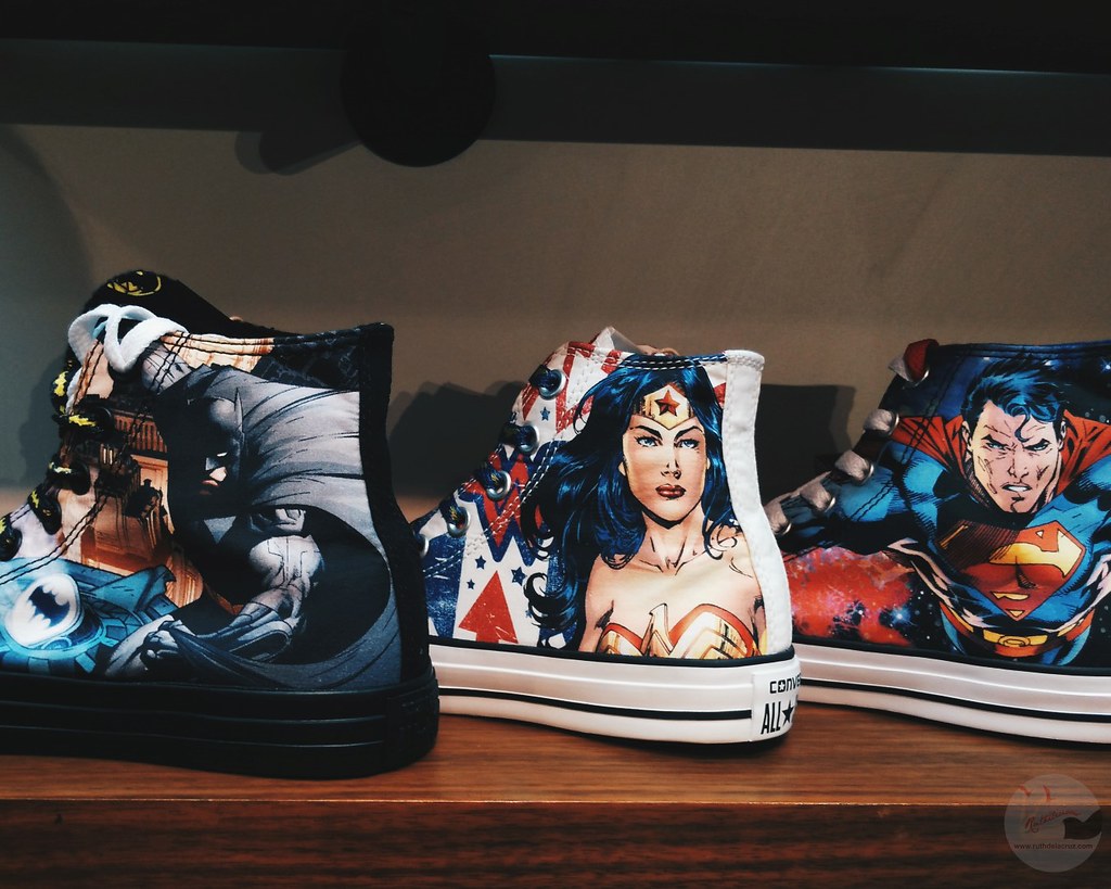 Limited Edition Converse x DC Comics ruthdelacruz