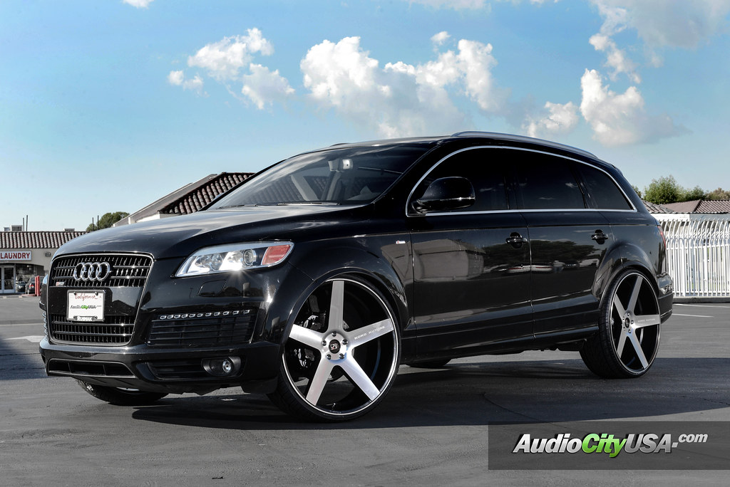 26" Koko Kuture Wheels Sardinia 5 (by Giovanna Wheels) on 2012 Audi Q7
