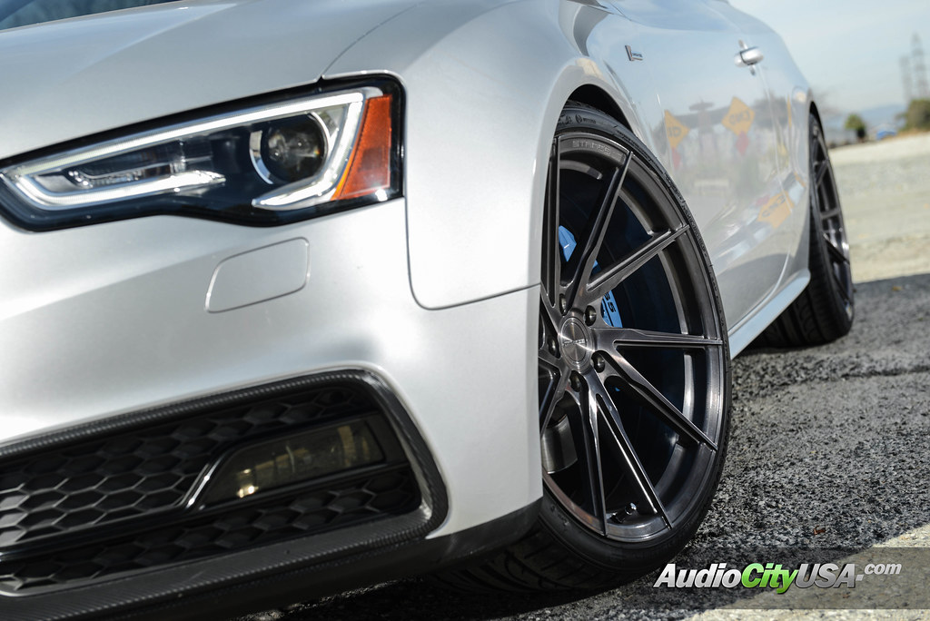 One Sexy 2014 Audi S5 20" Stance Wheels SF01 Rotary Flow rim