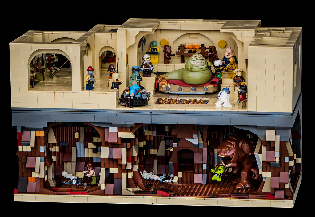 LEGO Jabba's Palace MOC of the Week! All About The Bricks