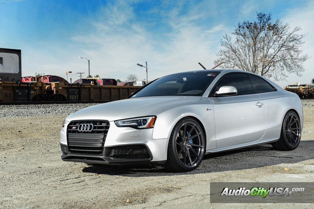 One Sexy 2014 Audi S5 20" Stance Wheels SF01 Rotary Flow rim