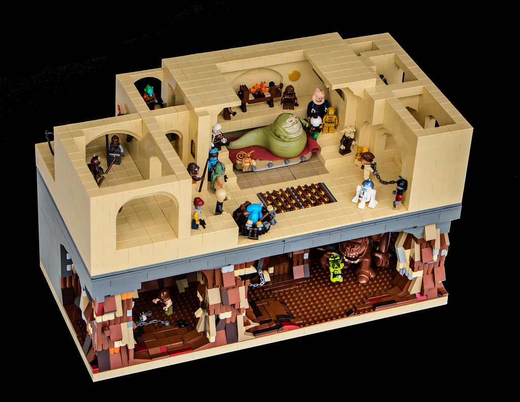 LEGO Jabba's Palace MOC of the Week! All About The Bricks