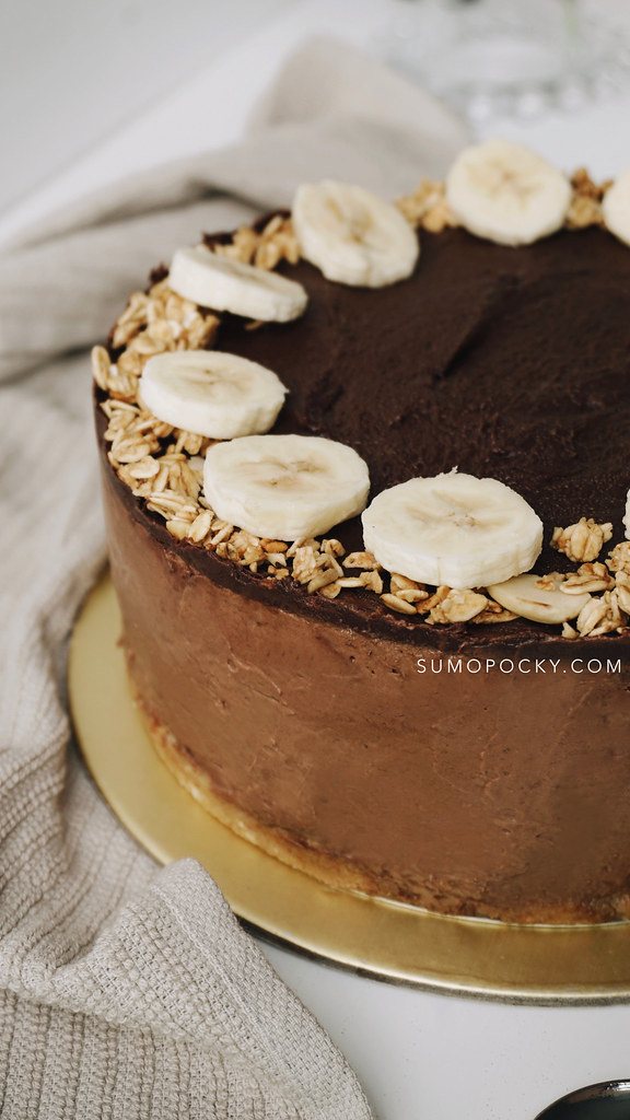 CHOCOLATE BANANA CHEESECAKE RECIPE (NoBake!) Sumopocky Custom Bakes