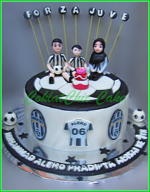 Cake Family Juventus FC ALERO COKLATCHIC CAKE Est.2004