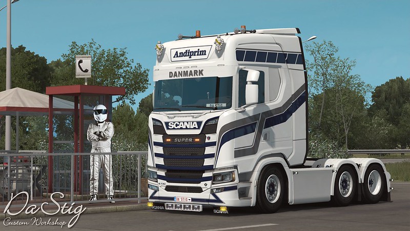 Andiprim skin for Scania S Next Gen (SCS) v1.1 SCS Software