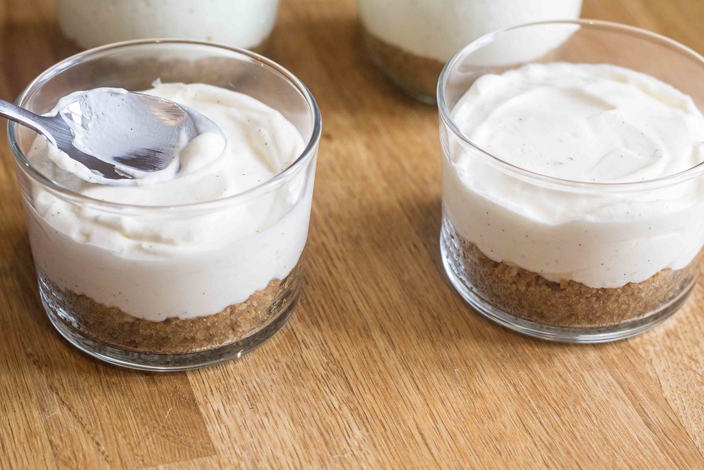Nem Cheesecake I Glas Med Brombaer To Go Og No Bake