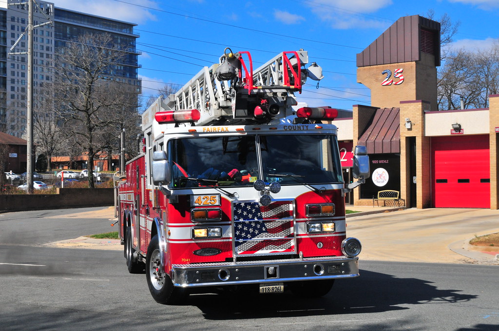 Fire Truck of the Day — Fairfax County Fire and Rescue Department Ladder...