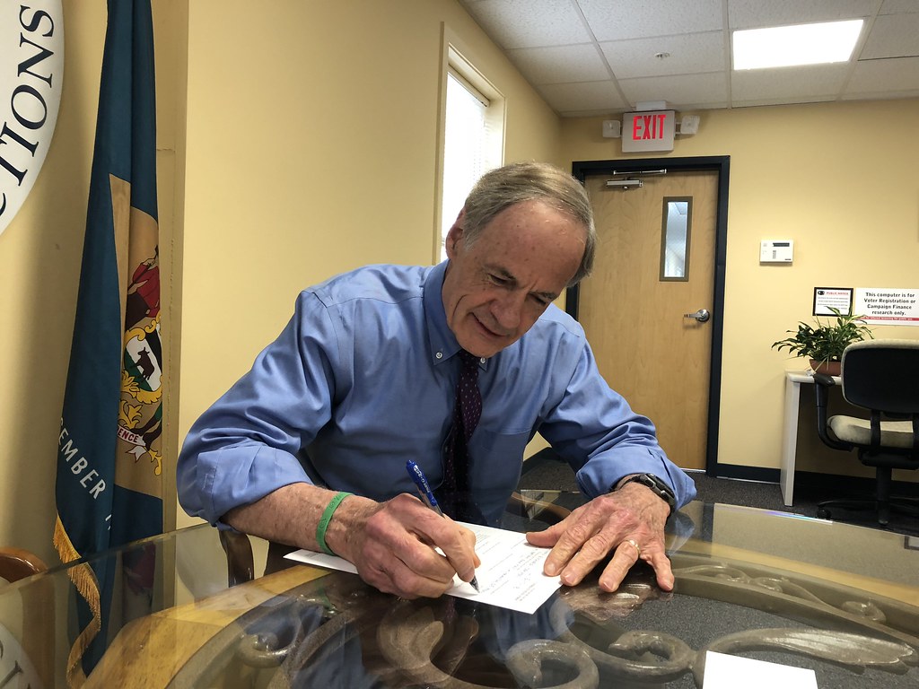 Sen. Tom Carper A conversation on his campaign and today’s politics