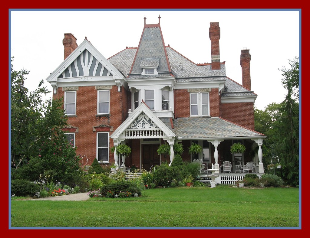 Victorian House, Grand Rapids, Ohio (Second Empire or Mansard style