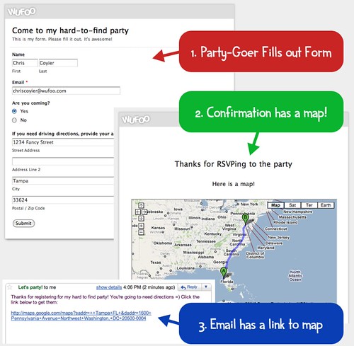 Driving Directions My Location Provide Custom Driving Directions In Confirmations | Wufoo
