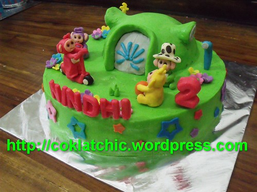 Teletubbies cake dan cupcake NINDHI Jual Kue Ulang Tahun