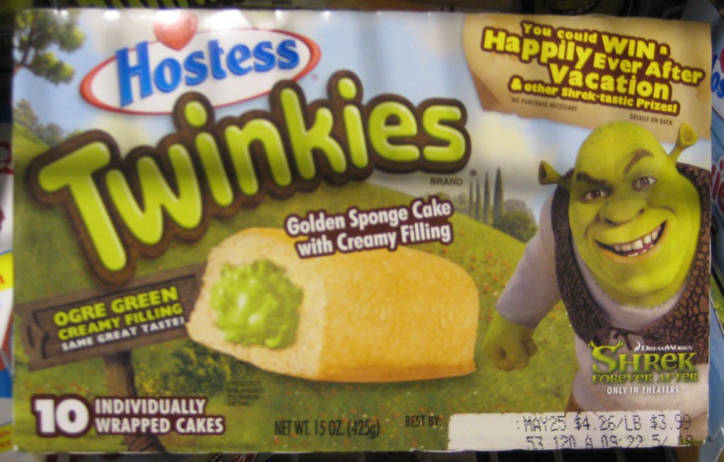 Looking at some movie branded food stuffs Cavalcade of Awesome