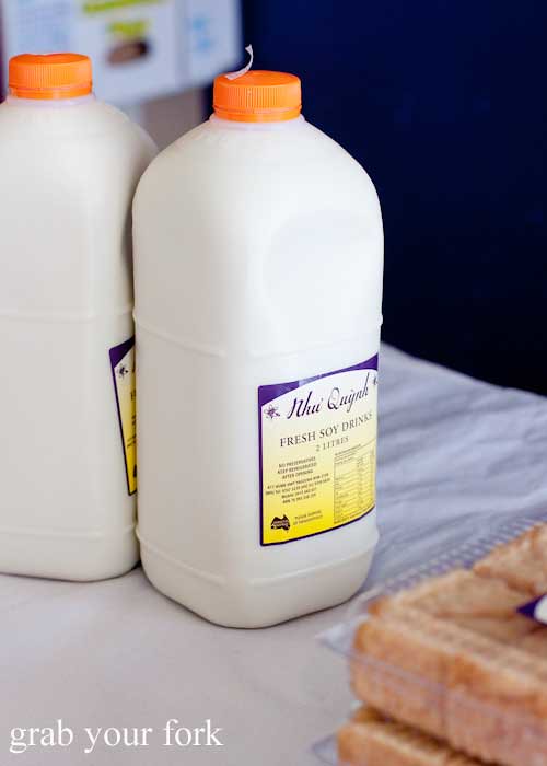 Fresh tofu and soy milk at Nhu Quynh, Yagoona Grab Your Fork A Sydney food blog