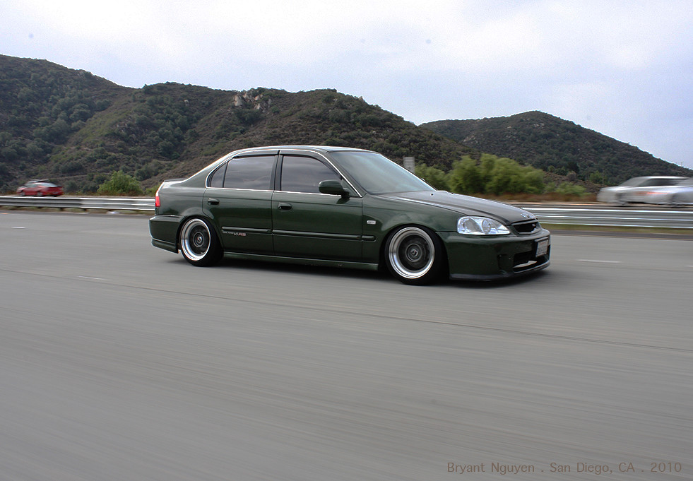 new wheels on ek sedan Honda Civic Forum