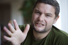 Barak Kassar, making a point