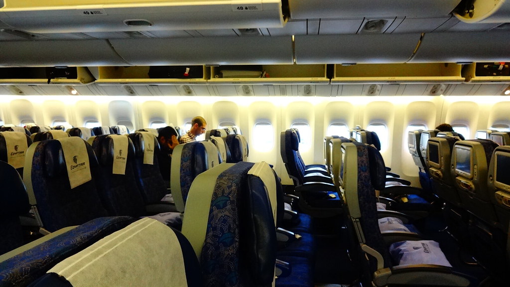Review of Egyptair flight from Toronto to Cairo in Economy