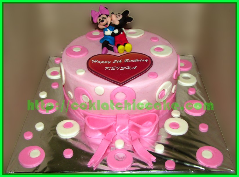 16+ Kue Ultah Mickey Mouse Pink