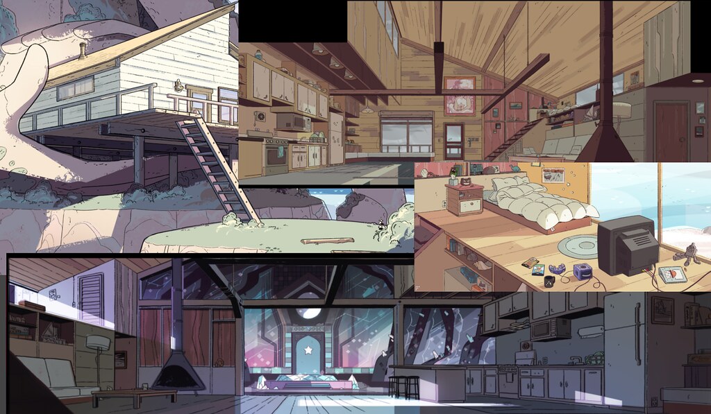 [UE4] Steven Universe Beach City Environment — polycount