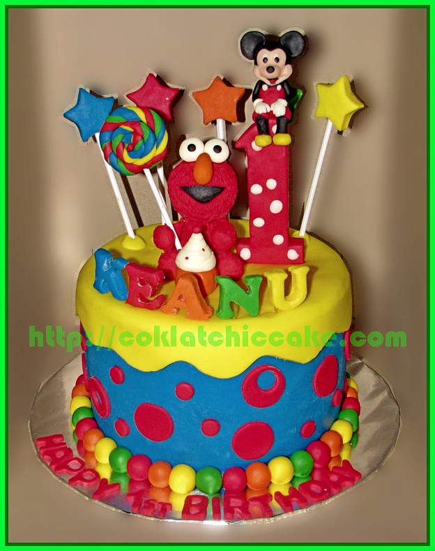 89 Gambar Gambar Kue Ulang Tahun Elmo Terlihat Keren Pusat Informasi
