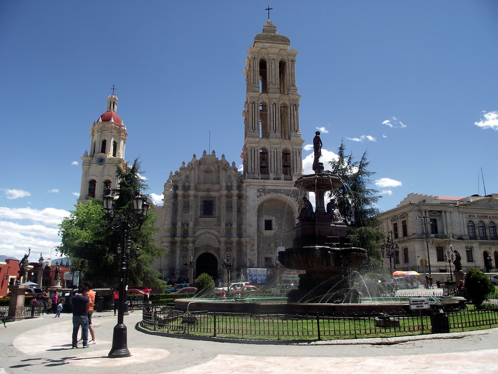 Saltillo Mapa Coahuila, México Mapcarta