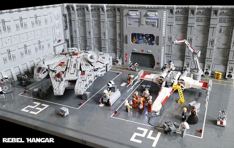 Star Wars Hangar der Rebellen LEGO bei 1000steine.de Gemeinschaft Forum