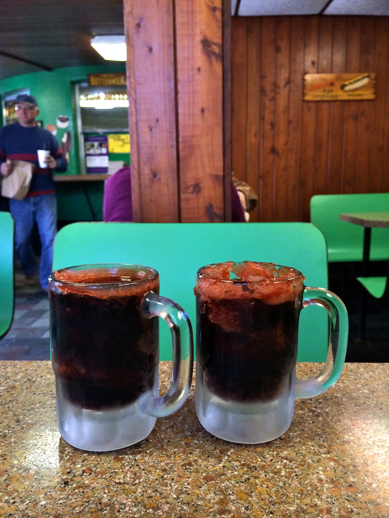 Hot Dogs ‘n’ ….Buttermilk? Hot Dog Johnny’s since 1944! Retro Roadmap