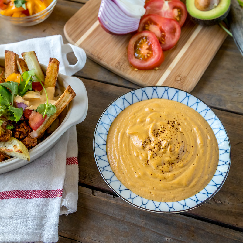 Vegan Carne Asada Fries w/ Mexican Cashew Cheese