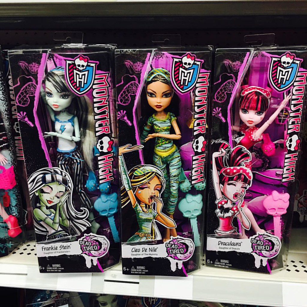 Monster High Dead Tired Dolls have been rereleased!!! 😱😱 We found these at WalMart!!! 