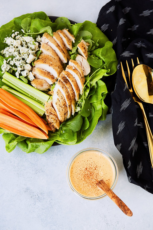 Paleo Buffalo Ranch Dressing {dairyfree, whole30, keto} Tasty Yummies