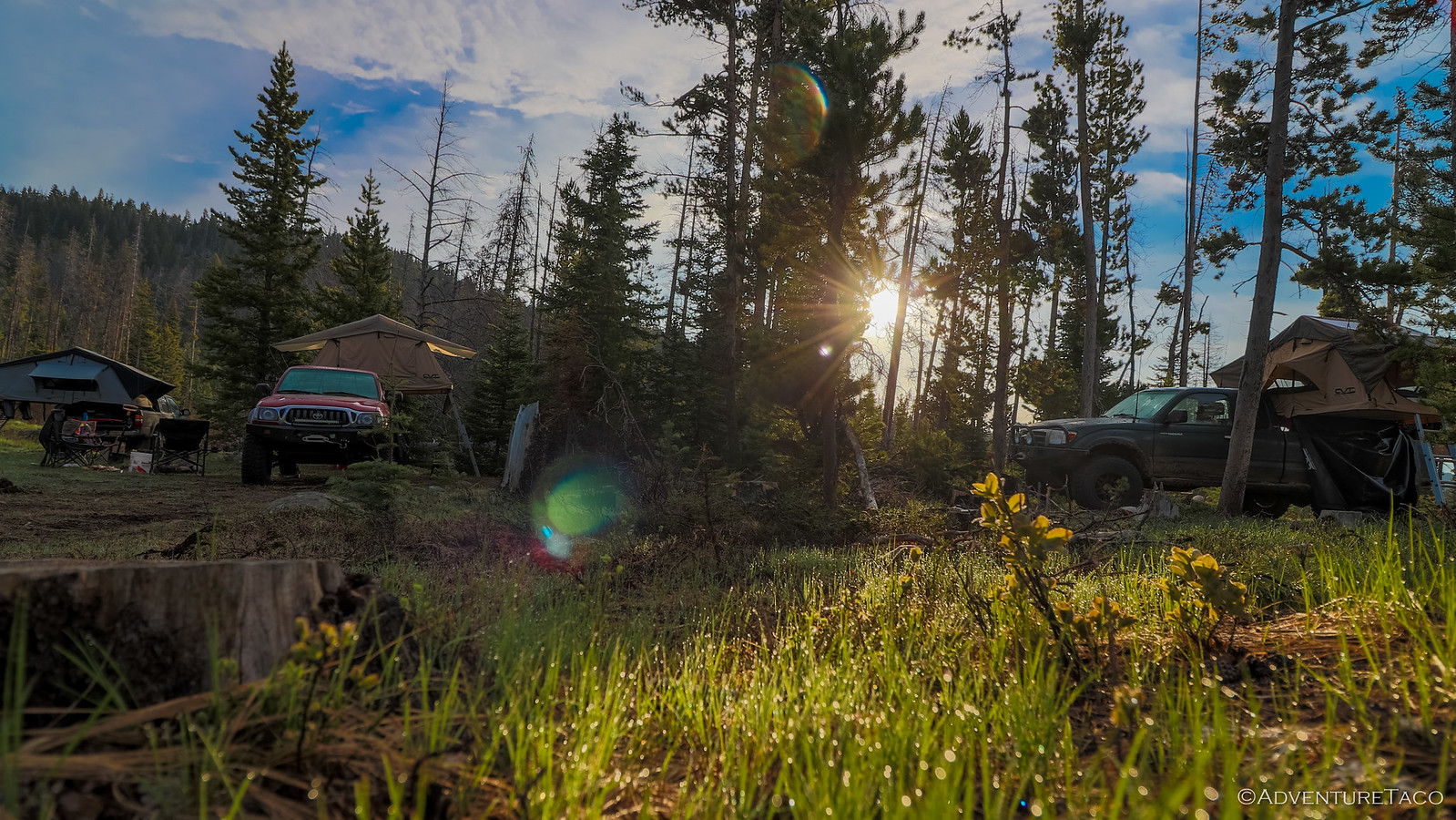 Our Longest Campfire Montana in May 4 ADVENTURETACO