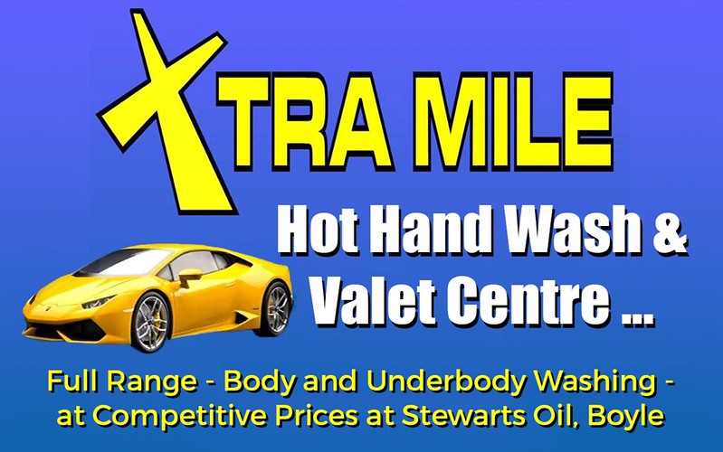 Xtra Mile Wash & Valet at Stewarts Oil, Mill Road, Boyle