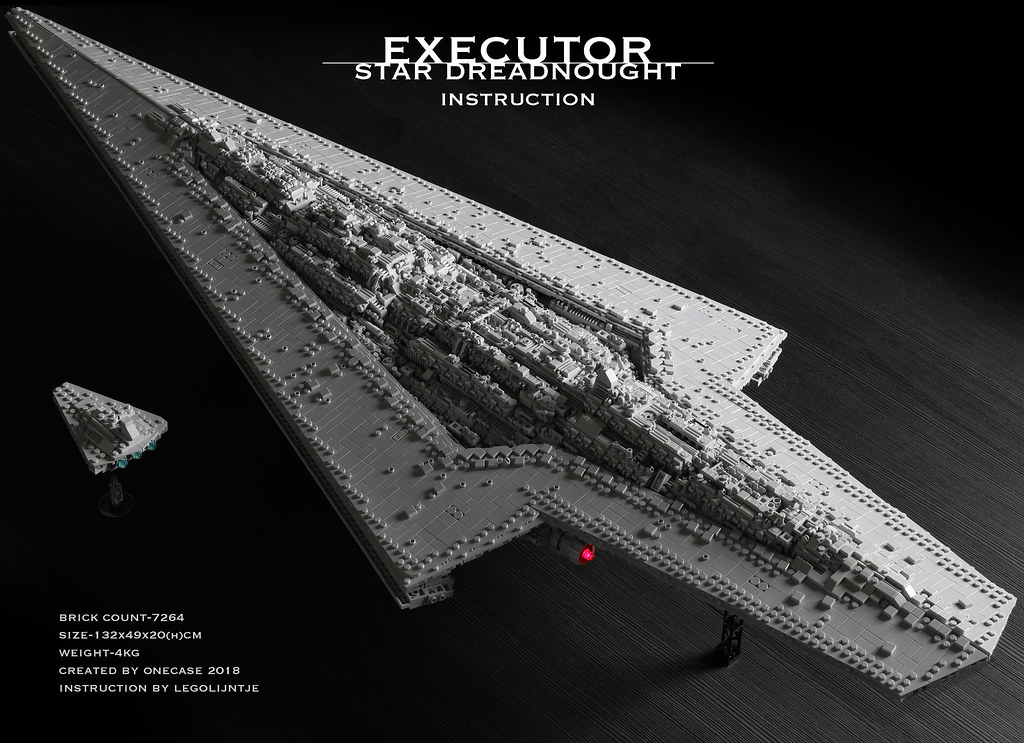 [INSTRUCTIONS] Executor class Star Dreadnought LEGO Star Wars Eurobricks Forums