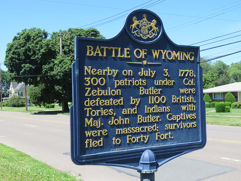 Wyoming Valley Revolutionary War Memorial The Electronic Nomad